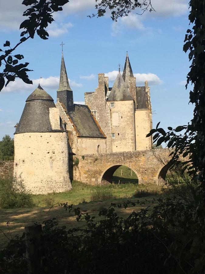 Chateau De Bourgon Montourtier Exterior photo